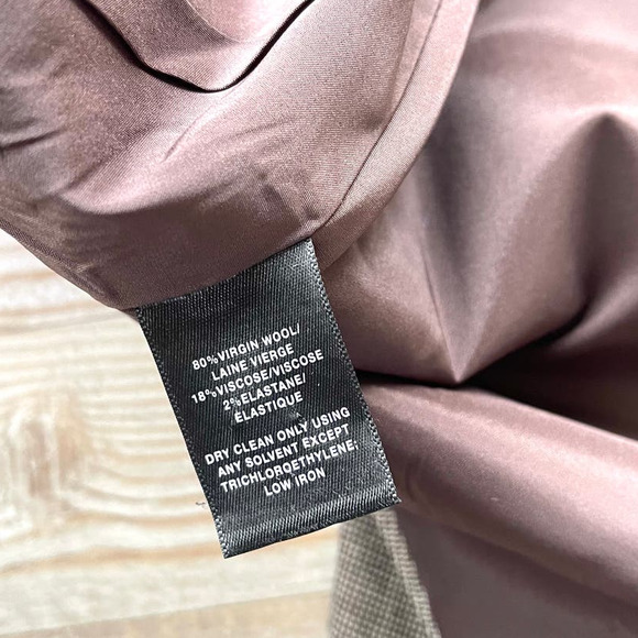 Lafayette 148 Katherine Ritz Suiting Jacket | Espresso Size 4 - Picture 4 of 8